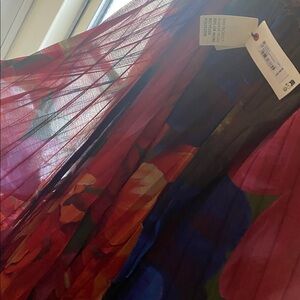 Ted Baker Black and Burgundy Dress